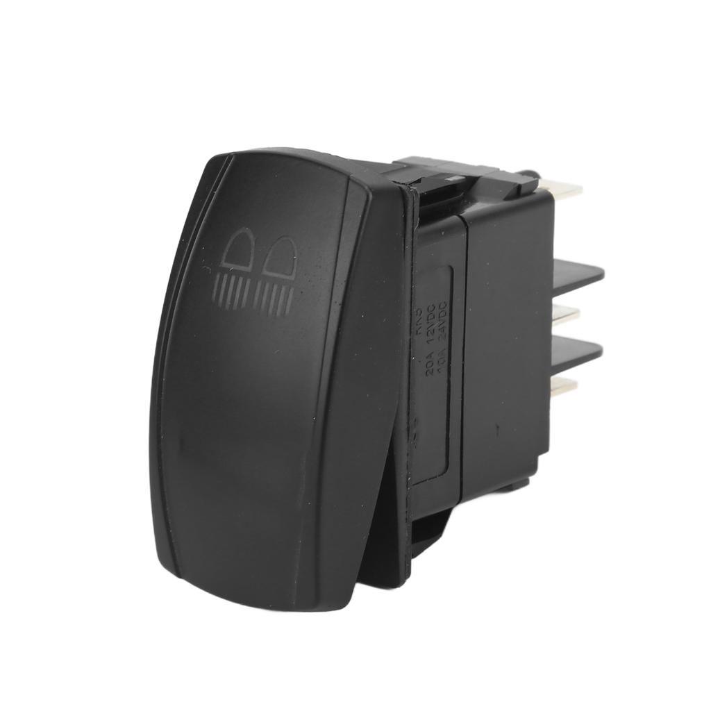 TS‑33 LED Light Bar Rocker Switch High Power 5Pin Rocker Switch for Automobiles RVs Yachts Boats