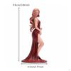 Female Figurine Display-Ready Painted Miniature Collectible for Diorama Builders