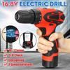 2 Speed 18+1 Torque Adjustment Variations Electric Cordless Drill Multi-Function Electric Screwdriver Drill 16.8V