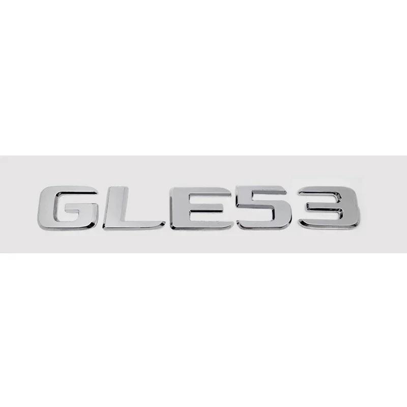 ABS 3D Letter Trunk Emblem Car Rear Tail Decal Badge for Mercedes Benz GLE53 GLE63 GLE300 GLE320 GLE350 GLE500 GLE550