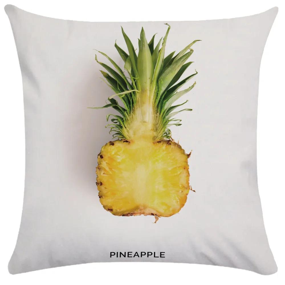 Home Decor Garden Chair Pillowcase Luxury Designer Summer Fruit  Decorative Tropical Mango