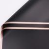 Gold-Edged Jelly Film Korean Bouquet Wrap - Translucent, Waterproof, Christmas Flower Wrapping Paper.