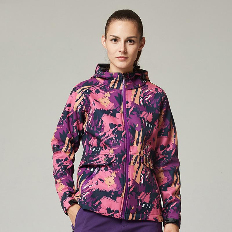 Men Women Outdoor Soft Shell Fleece Jacket Coat Ski Suit Warm Windproof Waterproof Breathable Camouflage