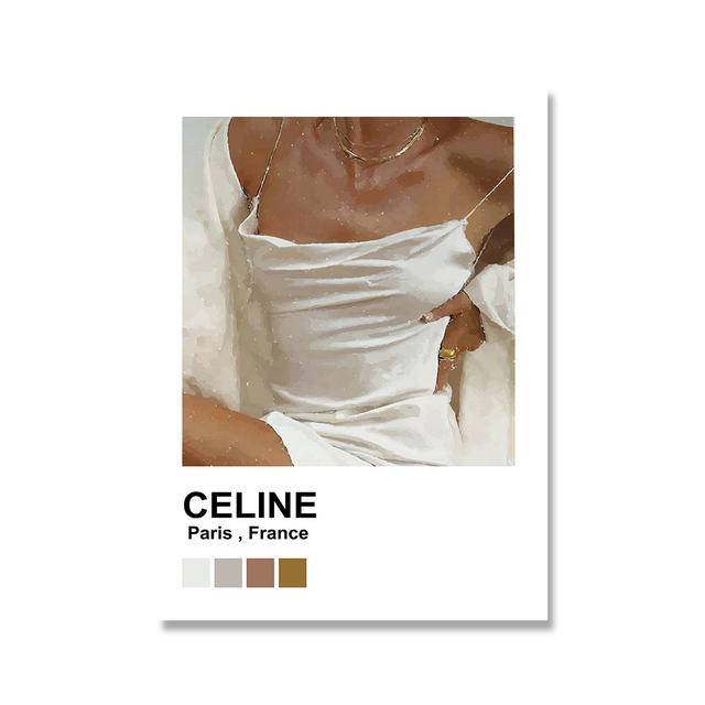 Luksusowa moda Hypebeast nowoczesny cyfrowy projektant sztuki plakat drukuje płótno ścienne malarstwo salon sypialnia dekoracje w stylu nordyckim