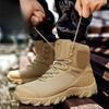 High-end Motorcycle Boots Tactical Outdoor Hiking Camping Sneakers for Men Unisex Safety Boots for Men Zapatos Seguridad Hombre