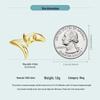 Everle Sly Fox Adjustable Sterling Silver Ring for Women