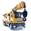 Replica MX MODEL 1/32 Scale Truck Crane Heavy Equipment Model MXT116619YE, Yellow