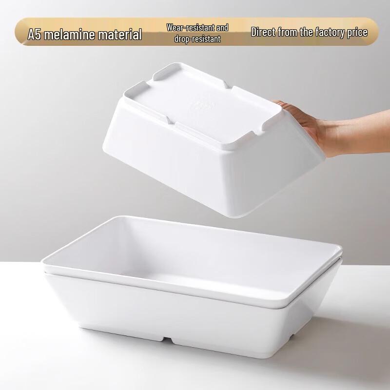 Commercial Melamine Rectangular Serving Tray