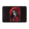 Alexander Gothic Las Elegantes Girls Day Of Dead Skull Non-slip Doormat Floor Mat Carpet Rug for Kitchen Entrance Footpad Mats