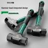 Baolian Octagonal Rubber Mallet - Solid Mason's Sledgehammer for Construction
