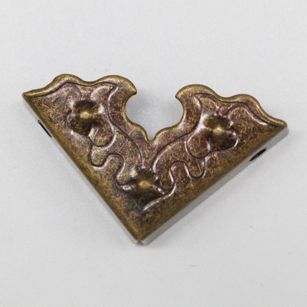 4 Pcs Angolo Di Metallo Staffa D'angolo Protezione Angolare Per Piedini - Foto 9