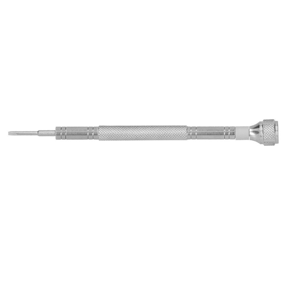 

Knurled Handle Design Straight Slot Head Screwdriver Stainless Steel 8 Sizes Watch Screwdriver Slot Screwdriver Repair Tool