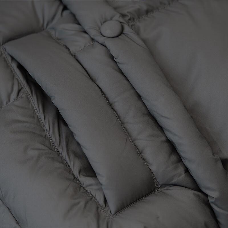 Damen 90% Entendaunen Casual Steppjacke mit Kapuze