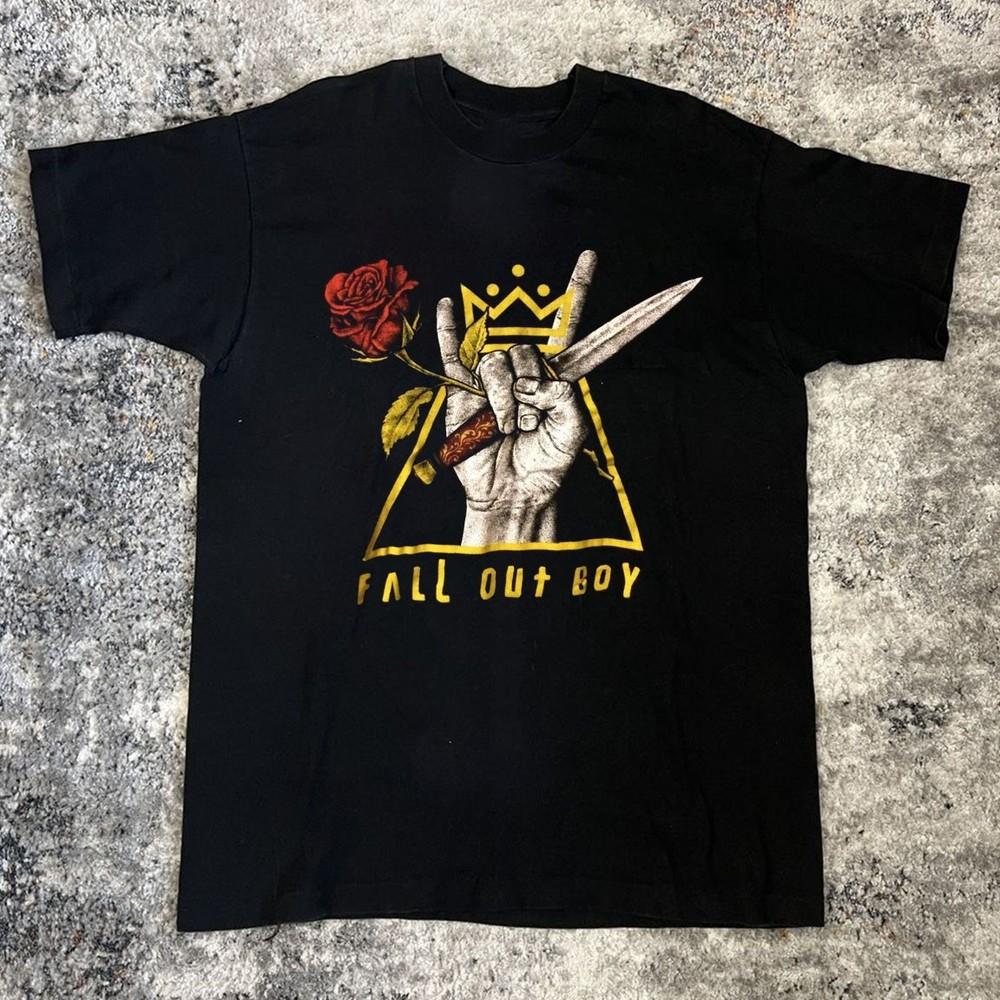 

New Fall Out Boy rose Gift For Fans Unisex S-5XL Shirt SS1533 Unisex T-Shirt XL