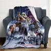 Star Wars Blanket Soft Cozy Suitable for Chair Couch Office Chair Four Seasons Multipurpose Modern Style Gift for Travel Home Birthdays