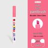 Car Tire Touch-Up Paint Pen, 3mm Angled Tip, Non-Erasable, Quick-Drying for Metal, Wood, Glass Marking