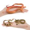 Halloween Scary Realistic Snakes Tricky Spoof Toys Simulation Python Rubber Snake Prank Horror Toy for Party Event Gag Gifts