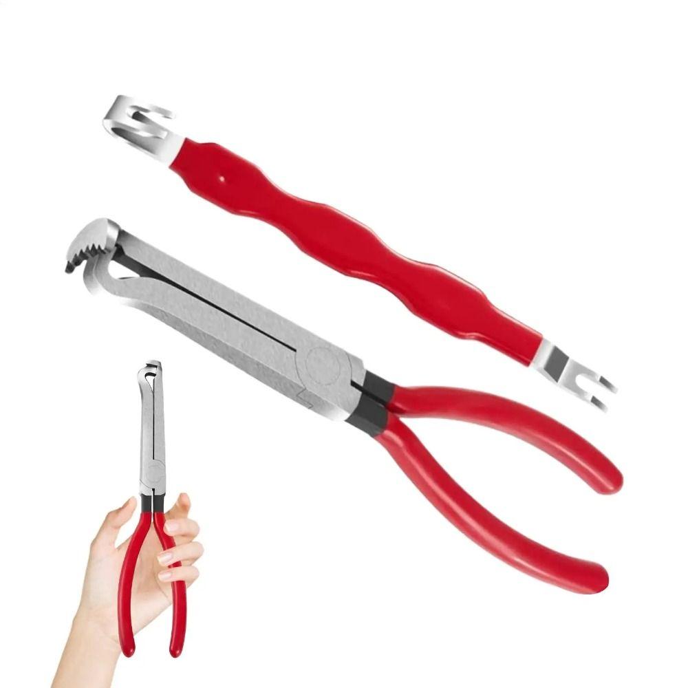 Bendable Head Electrical Disconnect Pliers Multi-function Connector Release Tool  Automotive Use
