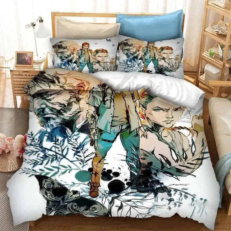 Game The Last Of Us Part Bedding Set Duvet Cover Bedroom Comforter Covers Single Twin King Size Quilt Cover Home Textile 2-3PCS