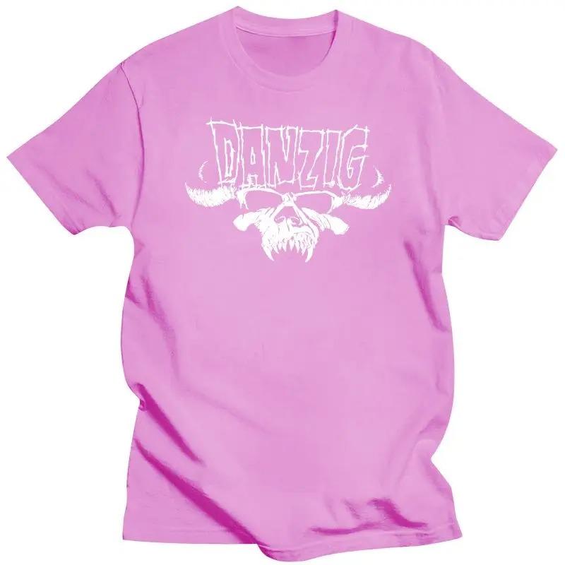 Mens Clothing Man Clothing Cap Hat Design Men'S Summer Style Fashion Swag Men . Men'S Danzig Skull Logo Distressed T-Shirt