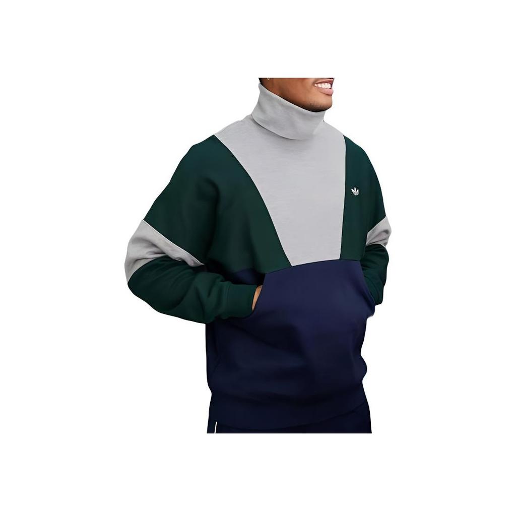 adidas Originals Samstag Polo Neck Sweatshirt Men Tops Multicolor FM2208