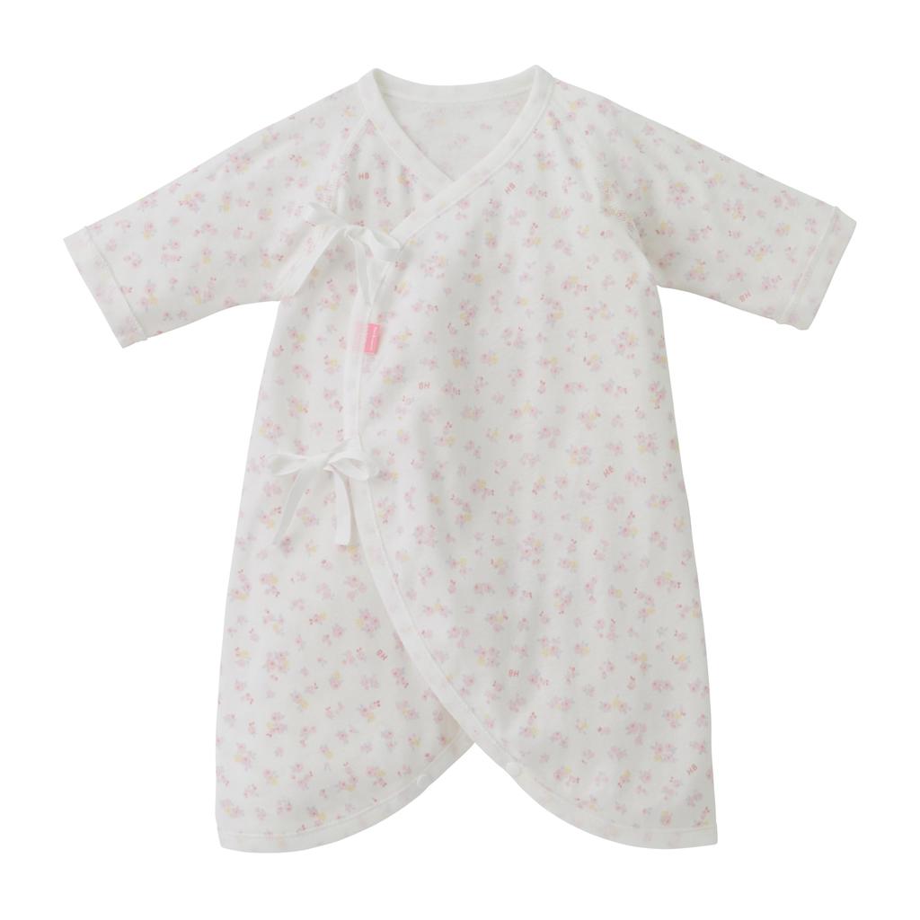 HOT Starter for Spring and for Boys and Baby One [MIKIHOUSE BISCUITS] Set, Patterned, Summer, Girls, Newborn, Clothes, Pink, Size, 74-9967-491