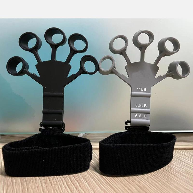 2 STÜCK Silikon Gripster Griffverstärker Fingerdehner Handgriff Trainer Fitnessstudio Fitness Training und Übung Dropshipping