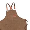 Canvas Apron Bib Cross Back Water Resistant for Men with Pockets Chef Kitchen