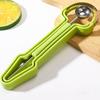 3-in-1 Fruit Ball Scooper Melon Baller Scoop Pulp Separator Stainless Steel Fruit Carving Tools for Cantaloupe Watermelon