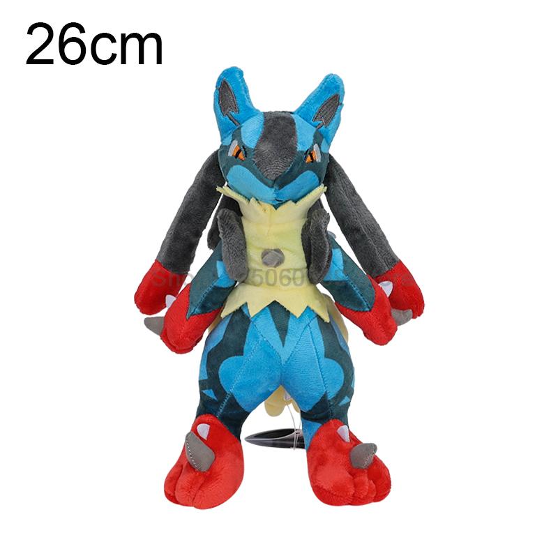Pokemon Toy Kawaii Mew Cubone Gengar Lucario Zorua Raichu Form Evolution Plush Dolls Cartoon Plushies Best Gift for Kids