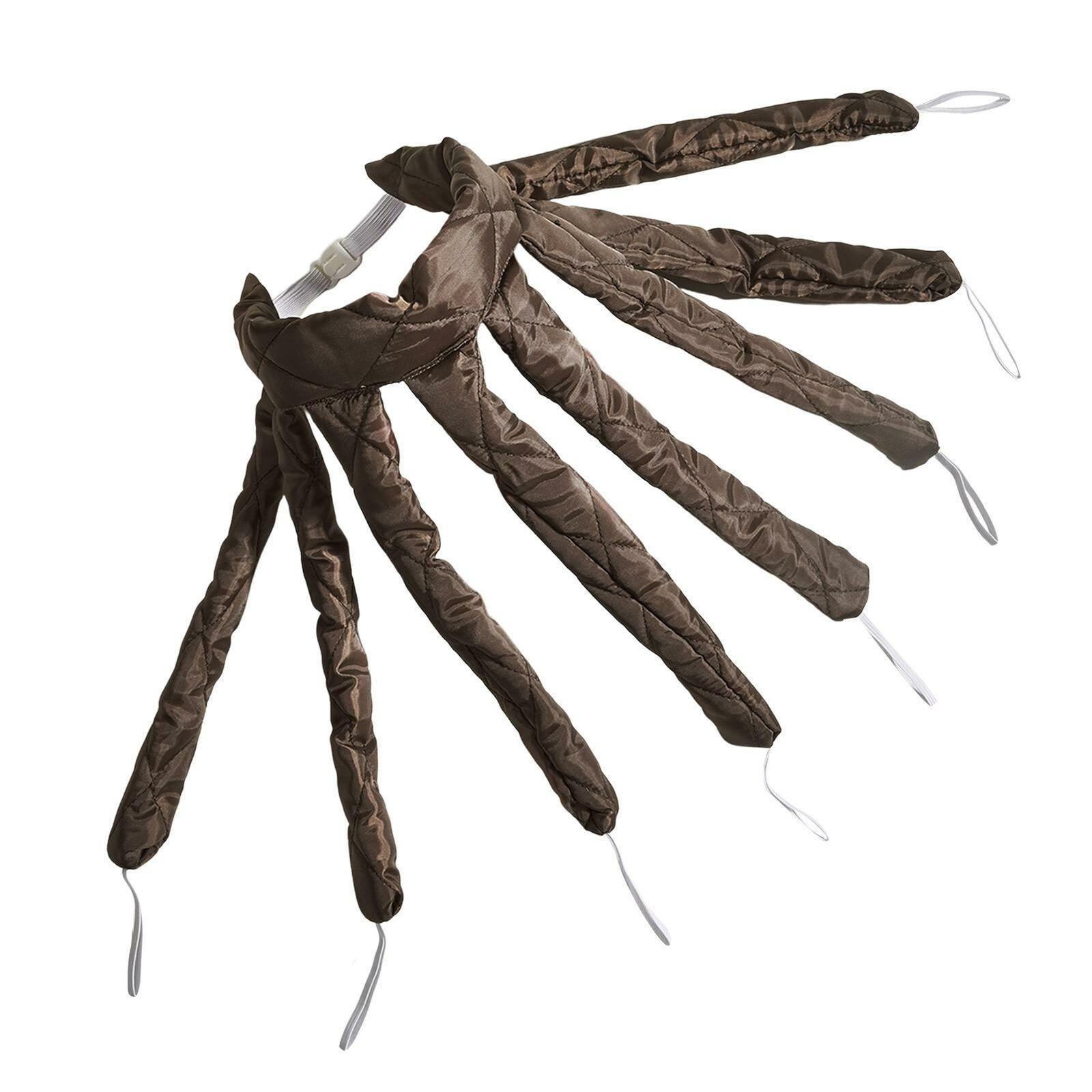 

Сон не повредит волосам, палочка для завивки волос, обруч для завивки волос, лента для завивки волос One Size коричневый