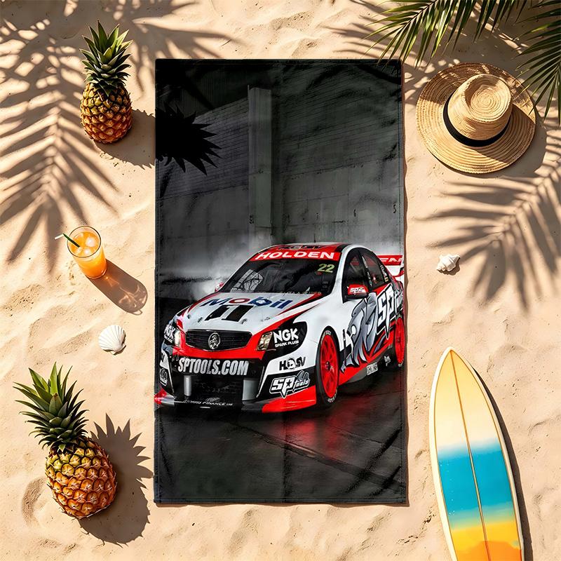 Holden Racing Team (1) Theme Beach Towel Sand Resistant Soft And Comfortable Suitable For The Pool Camping Yoga And Diving A Travel Essential