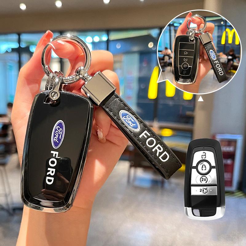 TPU Car Remote Key Case Keyless Shell Ford Fusion Mustang Explorer F150 F250 F350 EcoSport Edge S-MAX Ranger Lincoln Mondeo
