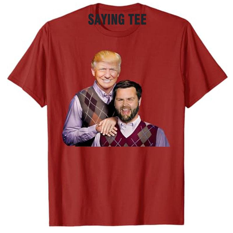 MAGA Vance 2024 Brüder Lustige Parodie MAGA J.D. Vance Bros T-Shirt Humor Lustig Kampagne Grafik Outfit Kurzarm Spruch T-Shirt