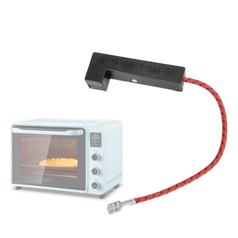 6 Pack Microwave Oven Replacement Fuse 5KV 0.8A High Voltage Plastic Component Oven Insurance for Long Lasting Use