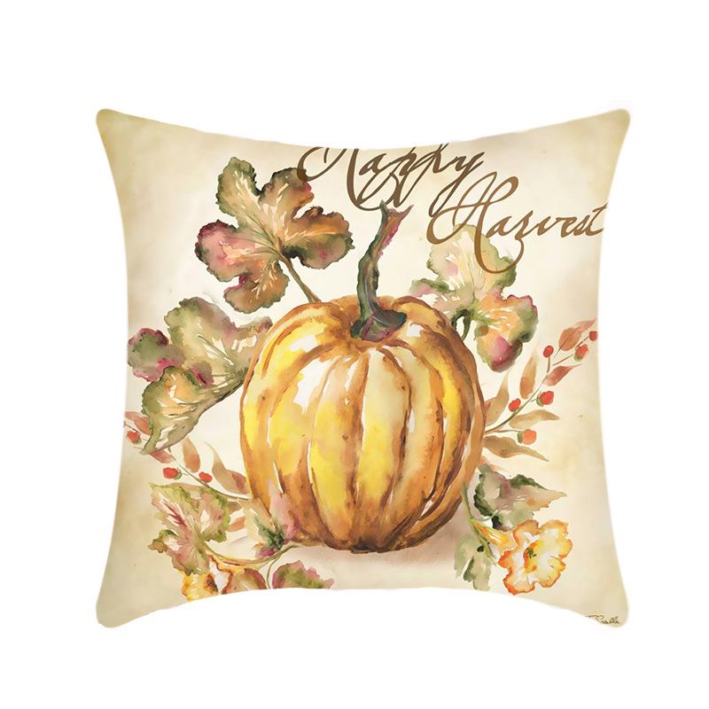 Holiday Thanksgiving Ins Style Sofa Pillowcase Home Pillowcase Office Company Nap Pillow