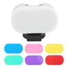 Camera Light RGB Soft Light Mini Size Type C Charging 6 Colors Widely Used Mini Video Light for Live Photography
