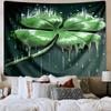 Green Shamrock Celebration Tapestry Room Decoration Wall Hanging for Living Room Bedroom, Dormitory, Birthday and Christmas Gifts
