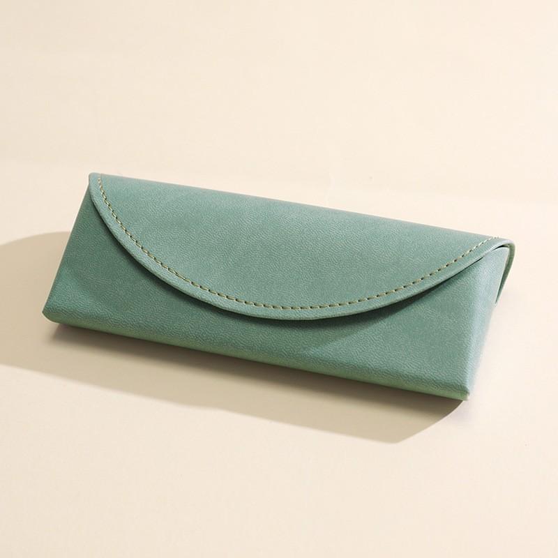 Vintage Pu Leather Glasses Case 3D Glasses Holder Eyewear Storage Box Personality Myopia Sunglasses Container Gift