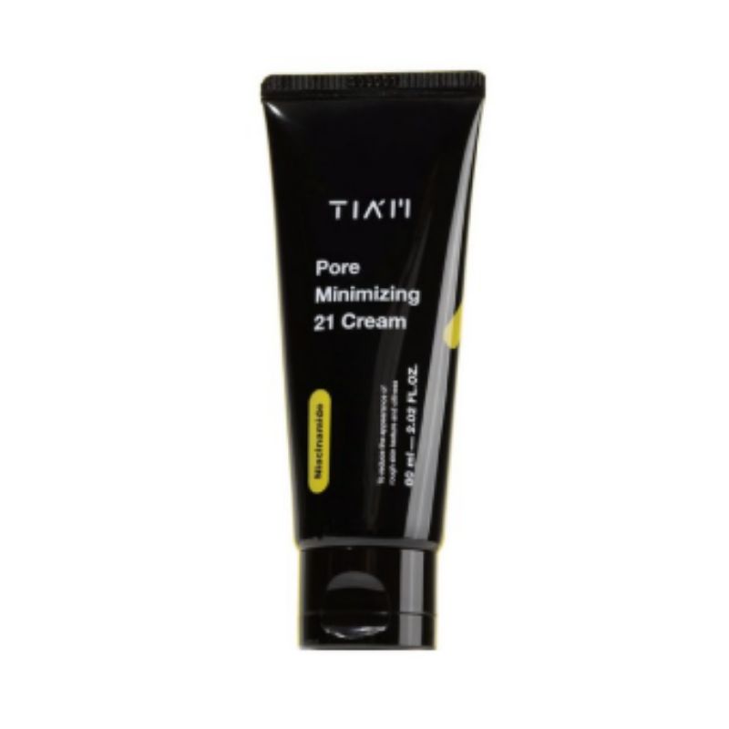 TIAM Pore Minimizing 21 Cream 60ml – Niacinamide 21% Pore Tightening & Oil Control Moisturizer