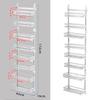 over The Door Organizer Fridge Shelf Seasoning Rack for Laundry Kitchen Home 8