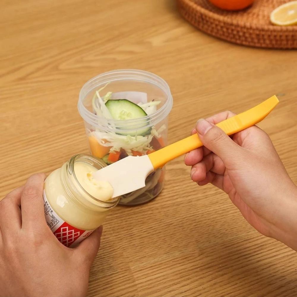 Home-use Dual-purpose Baking Scraper, High-temperature Heat-resistant Silicone Scraper, Suitable for Home Baking