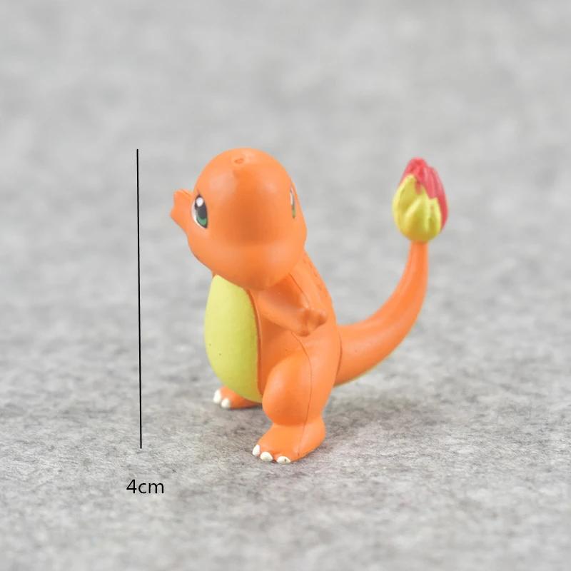 Tiny Figure Kids Birthday Gift Present Creative DIY Toys Playsetss Battle Monster Elf Scale Ratio Model Psyduck Piplup Mew Mewtwo Anime Decor