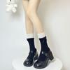 Thin Jk Socks With Lace Trim And Bow Over-The-Knee Socks Sweet Lolita Style Socks Summer