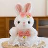 Xiaoxiangfeng Sitting Rabbit Plush Toy Cute Princess Dress Little Rabbit Rag Doll Girl Gift
