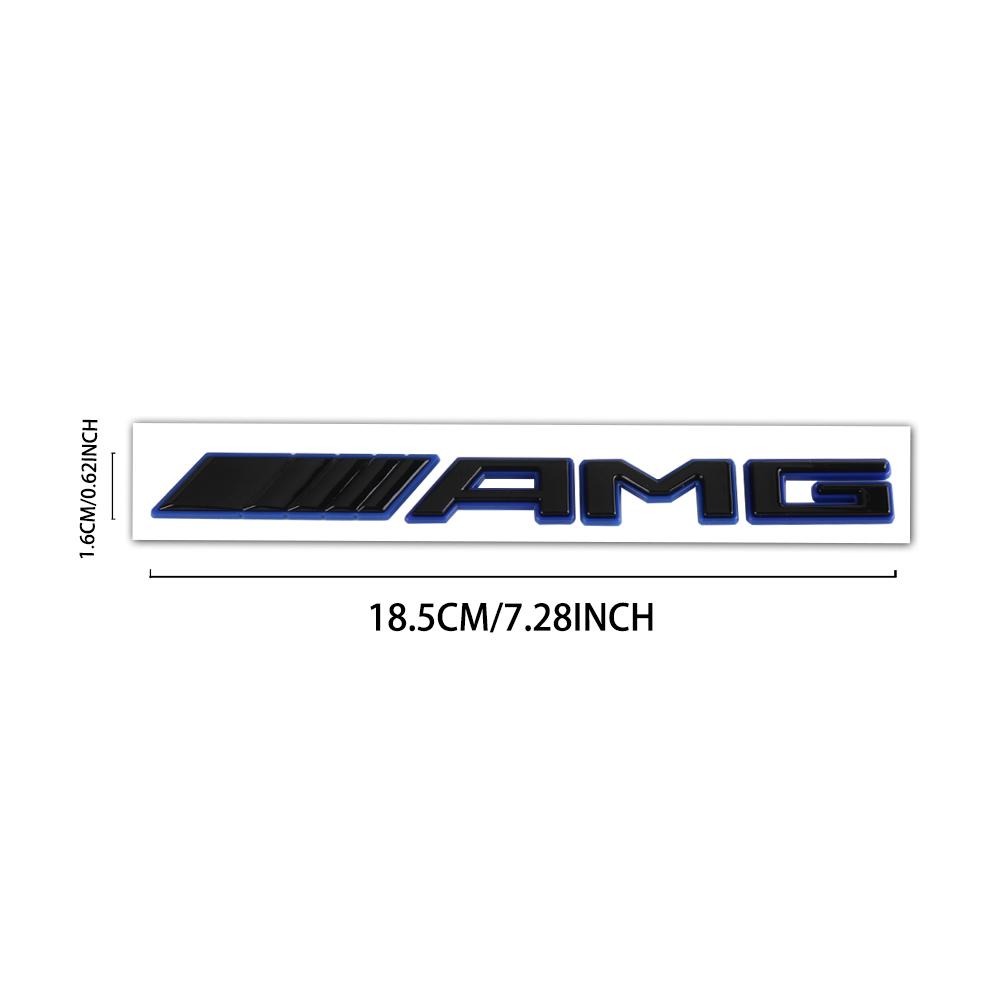 GLC GLB 1pc 3D ABS Car Rear Trunk Badge Decal Letters Sticker For Mercedes Benz AMG A B C E G CLA C63 C63S E53 GT SLK Auto Acce