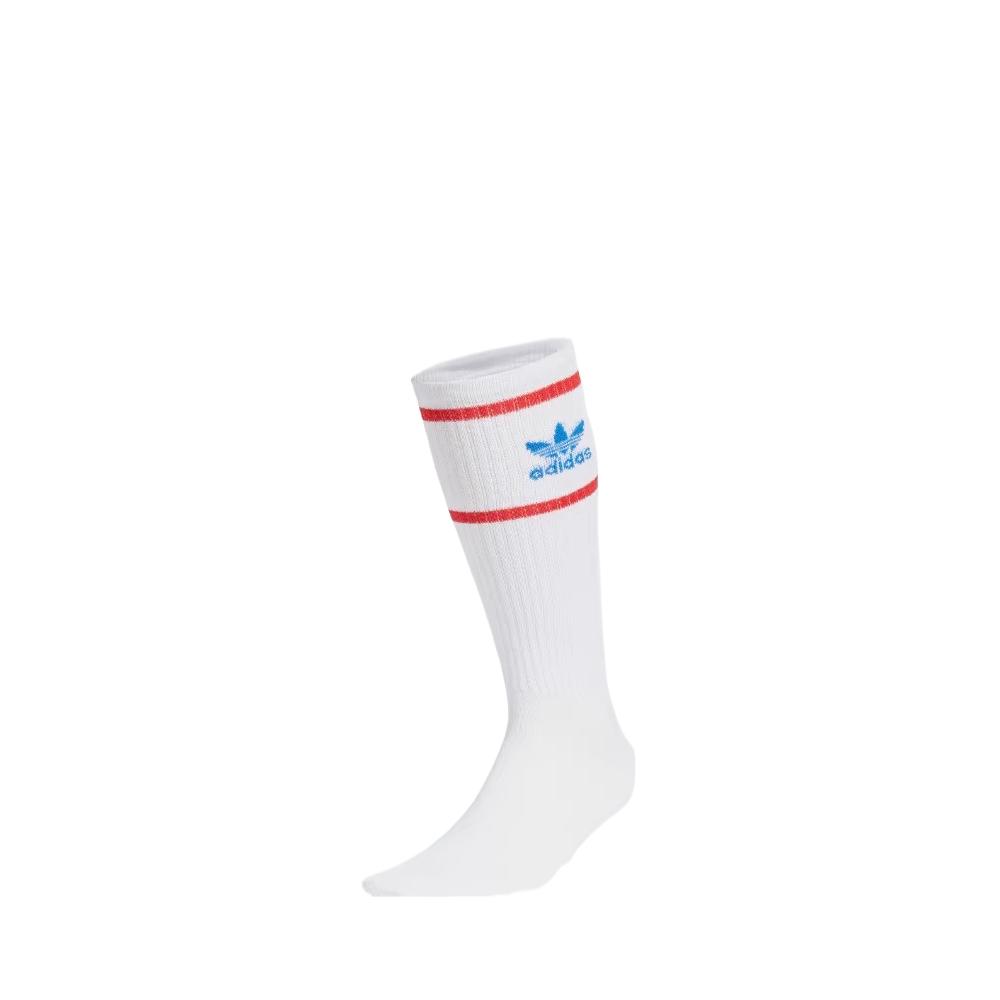 Adidas Originals Soccer Socks Men s 1 Pack White/Red/Air Force Blue JF3758 L