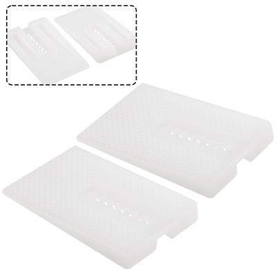 Set di 8 Cunei Livellanti per WC Design Impilabile per Stabilizzare WC Mobili e Arredamento con Facile Stoccaggio