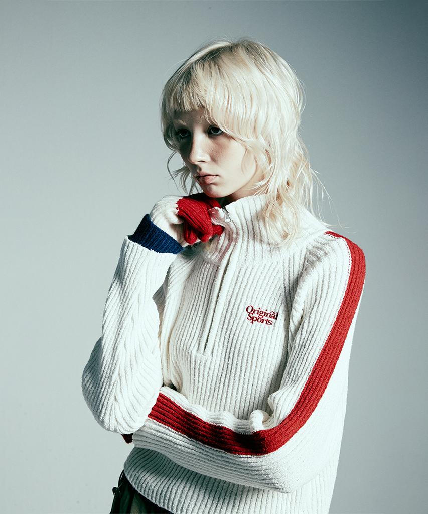PRO-SPECS W Half Neck Knit Pullover Ofwt