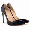 LOSLANDIFEN Classic Sexy Pointed Toe High Heels Women Pumps Shoes Crocodile Spring Brand Wedding